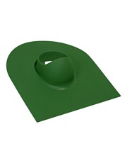 Проходной элемент трубы (мягкая кровля) зелёный, изображение 1