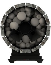 Банная печь Grill'D  Cometa 180 Vega Short Window Max, Stone (Серпентинит) Pro, изображение 7