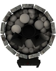 Банная печь Grill'D Cometa Vega 180 Short Stone Pro (Серпентинит), изображение 7