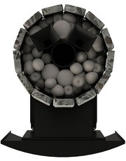 Банная печь Grill'D Cometa Vega 180 Window Stone Pro (Серпентинит), изображение 7